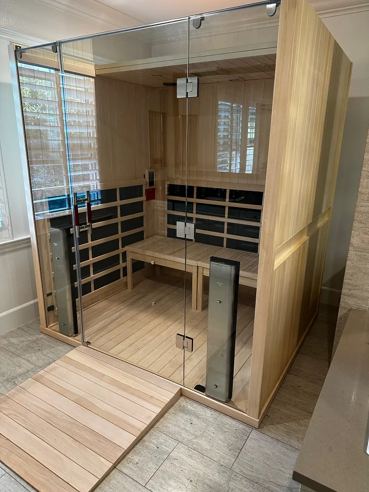 Clearlight Sauna after photo